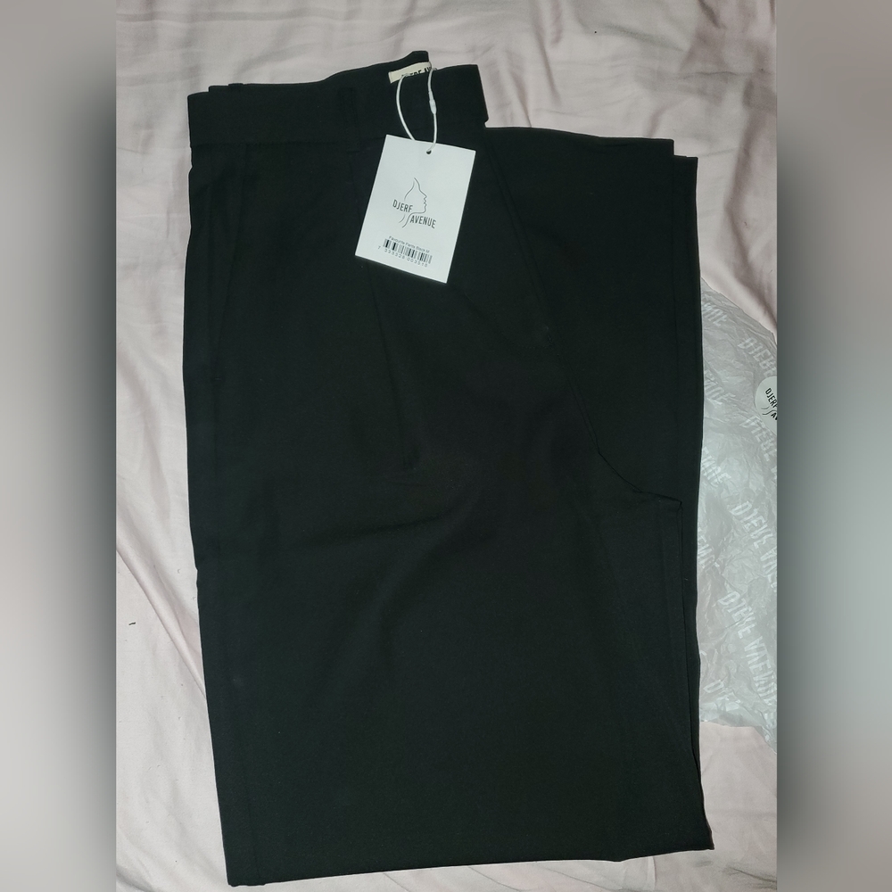 NWT Djerf Avenue Favorite Pants Black size Medium $139